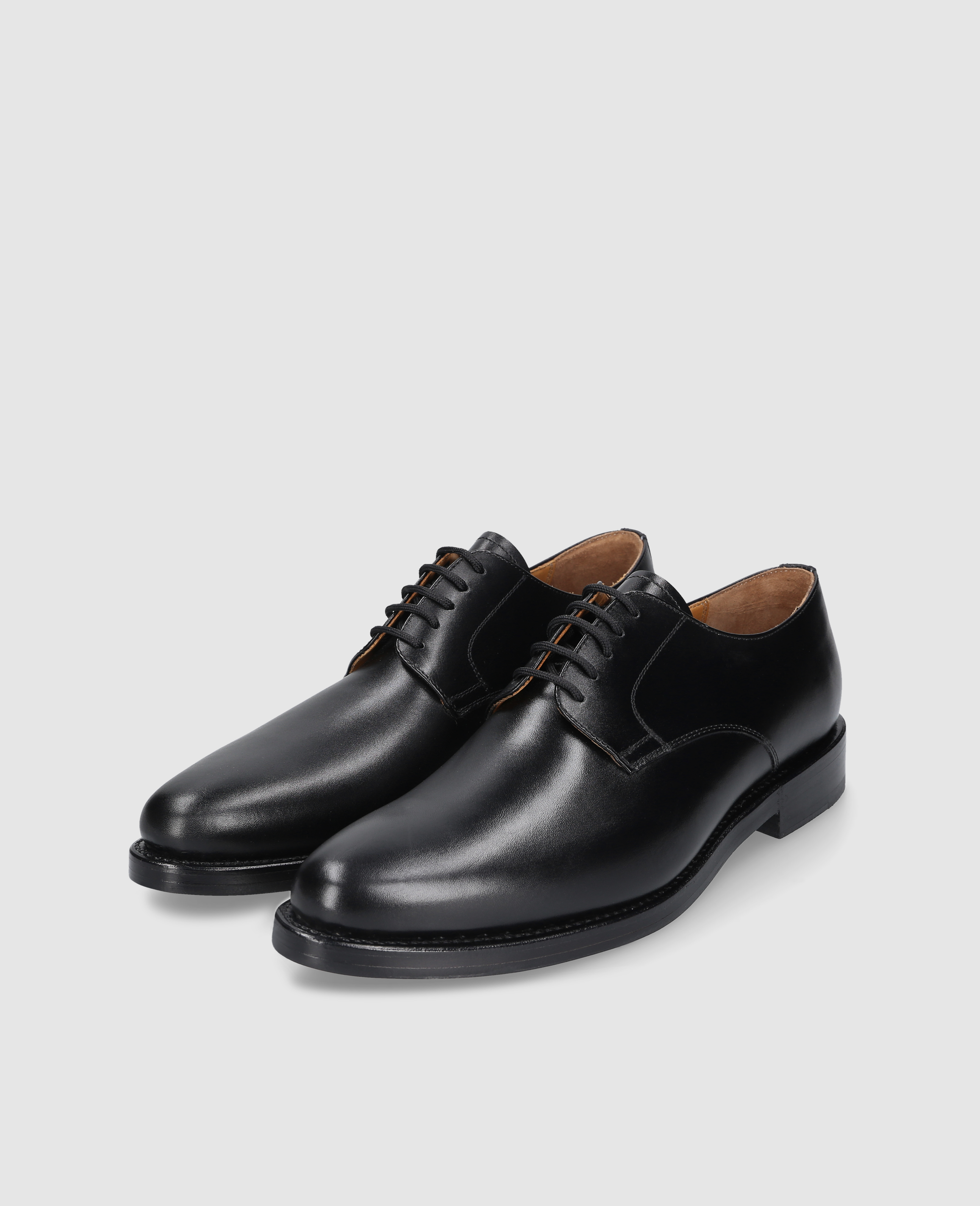 heinrich-dinkelacker-milano-plain-derby-schn-rschuh-schwarz image 2