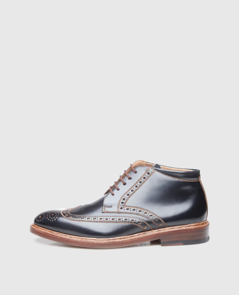 heinrich-dinkelacker-luzern-full-brogue-c-boot-schwarz-cordovan image 1