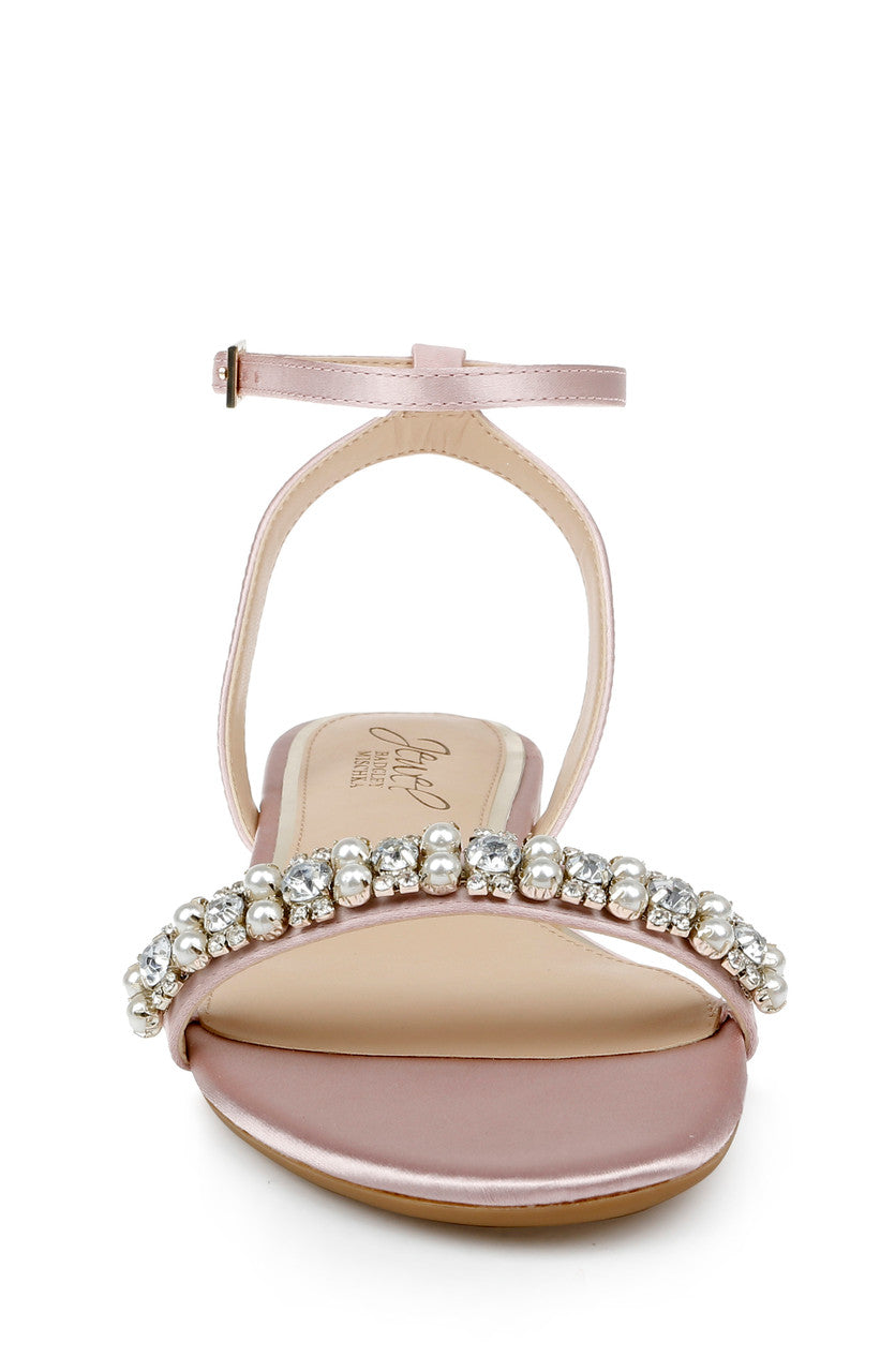 badgley-mischka-daria-flache-sandalen-light-gold-perlen image 4