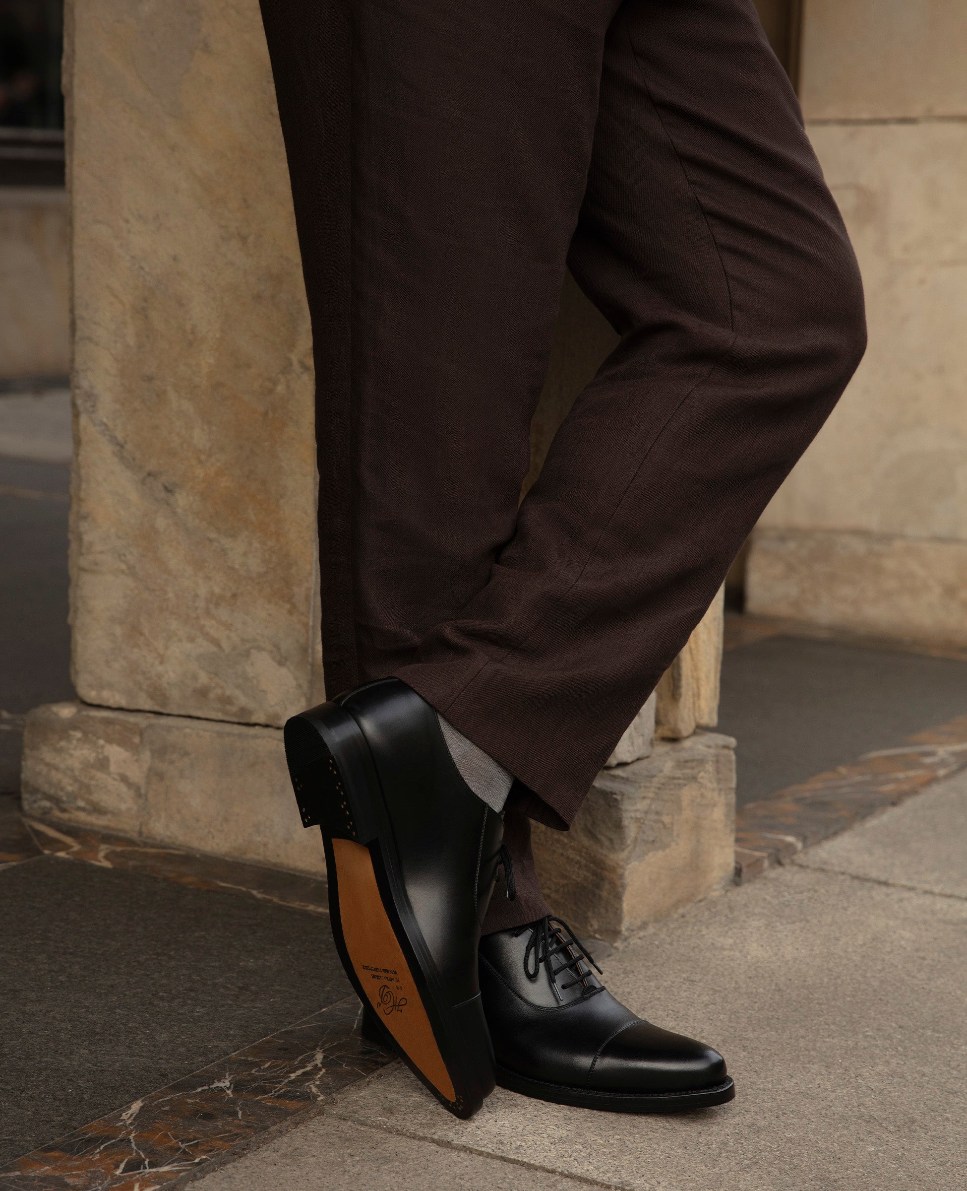 heinrich-dinkelacker-milano-captoe-bc-oxford-schwarz-boxcalf-2 image 7