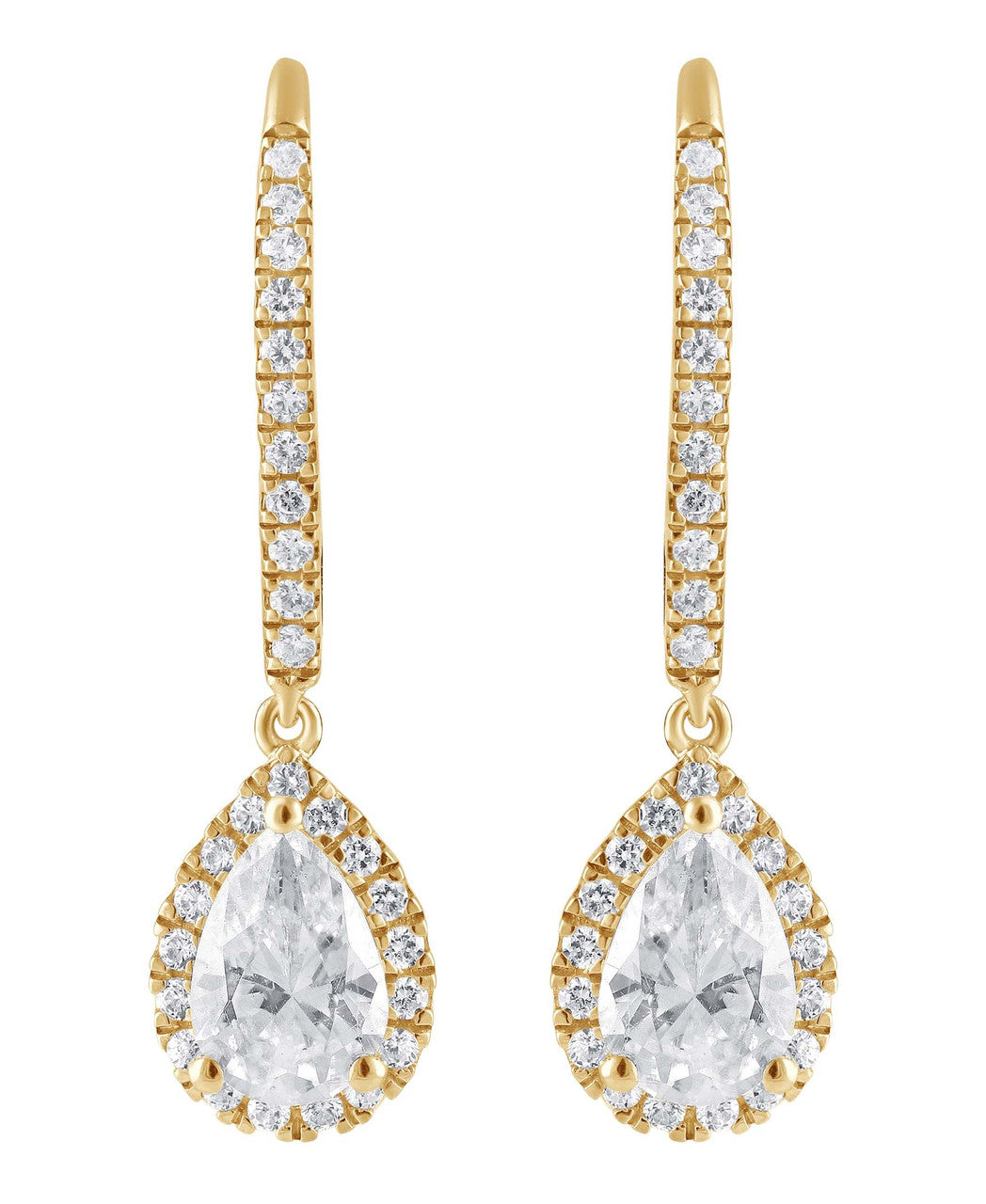 badgley-mischka-pear-drop-ohrringe-wei-gold-14k image 4