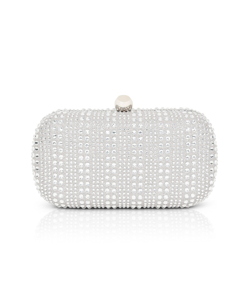 badgley-mischka-christy-minaudiere-clutch-silber-strass image 1
