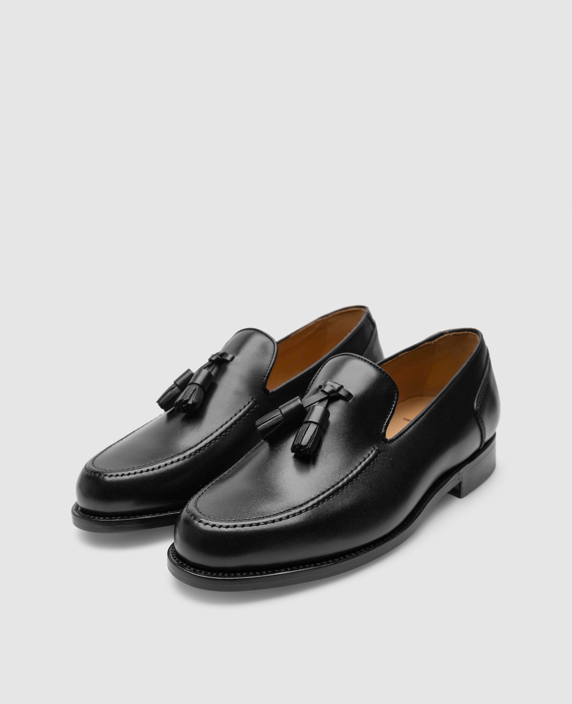 heinrich-dinkelacker-wien-plain-tassel-loafer-schwarz-boxcalf image 2