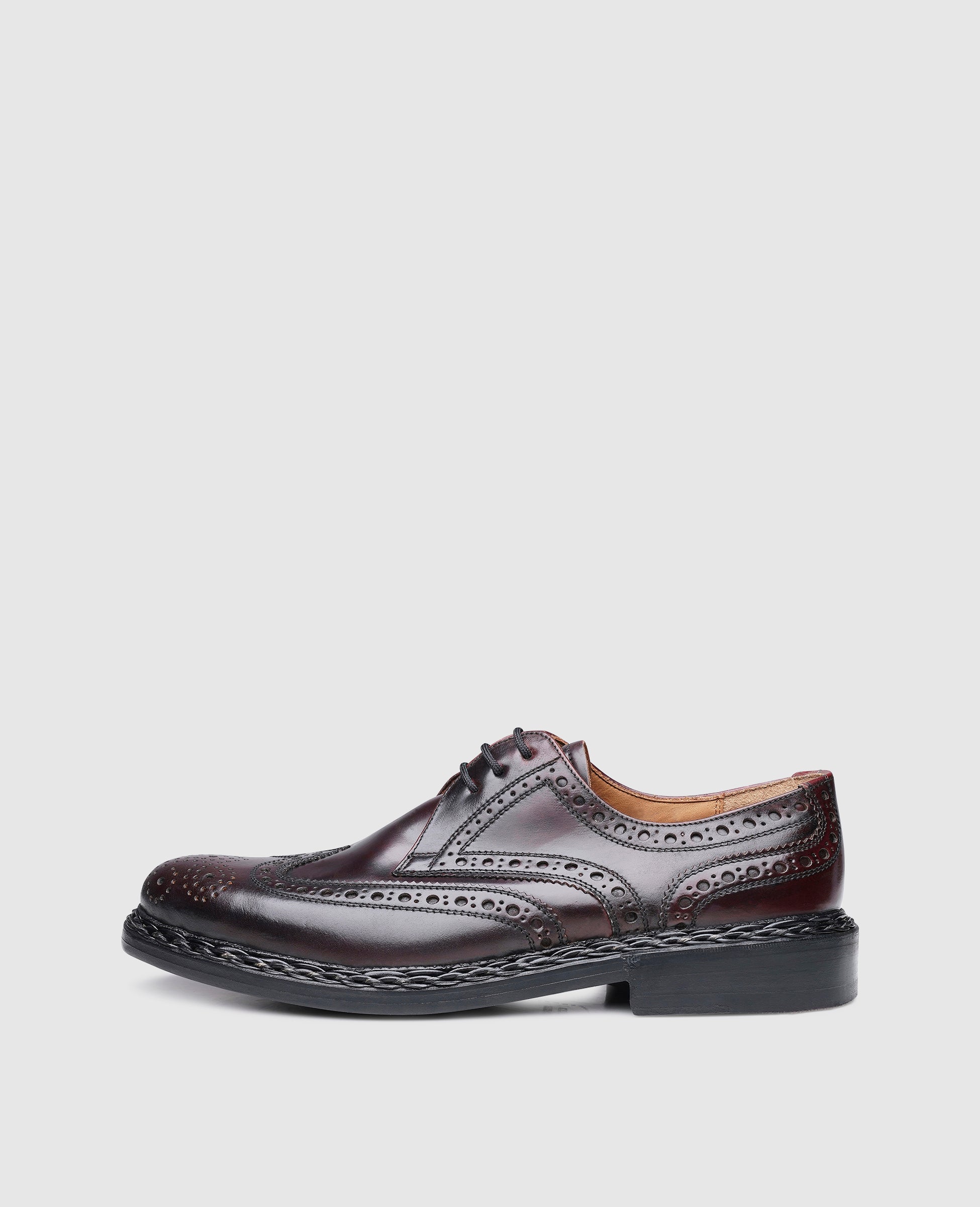 heinrich-dinkelacker-buda-full-brogue-derby-oxblood-cordovan image 1