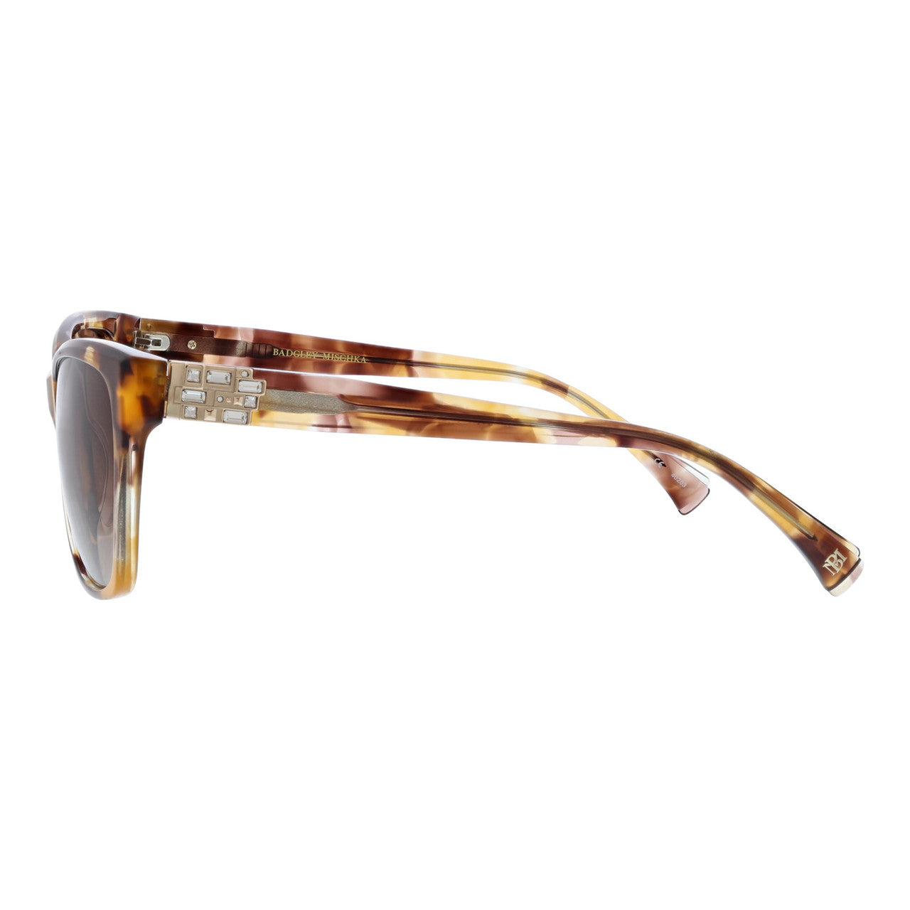 badgley-mischka-maryse-sonnenbrille-black-blue-kristall image 6