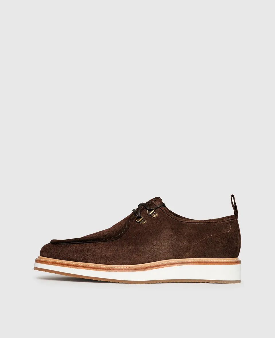 heinrich-dinkelacker-luzern-plain-v-herrenschuh-dunkelbraun-velours image 1