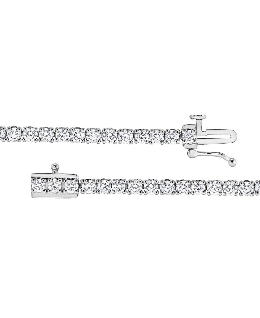 badgley-mischka-tennis-armband-4cttw-wei-gold-diamant-14k image 3