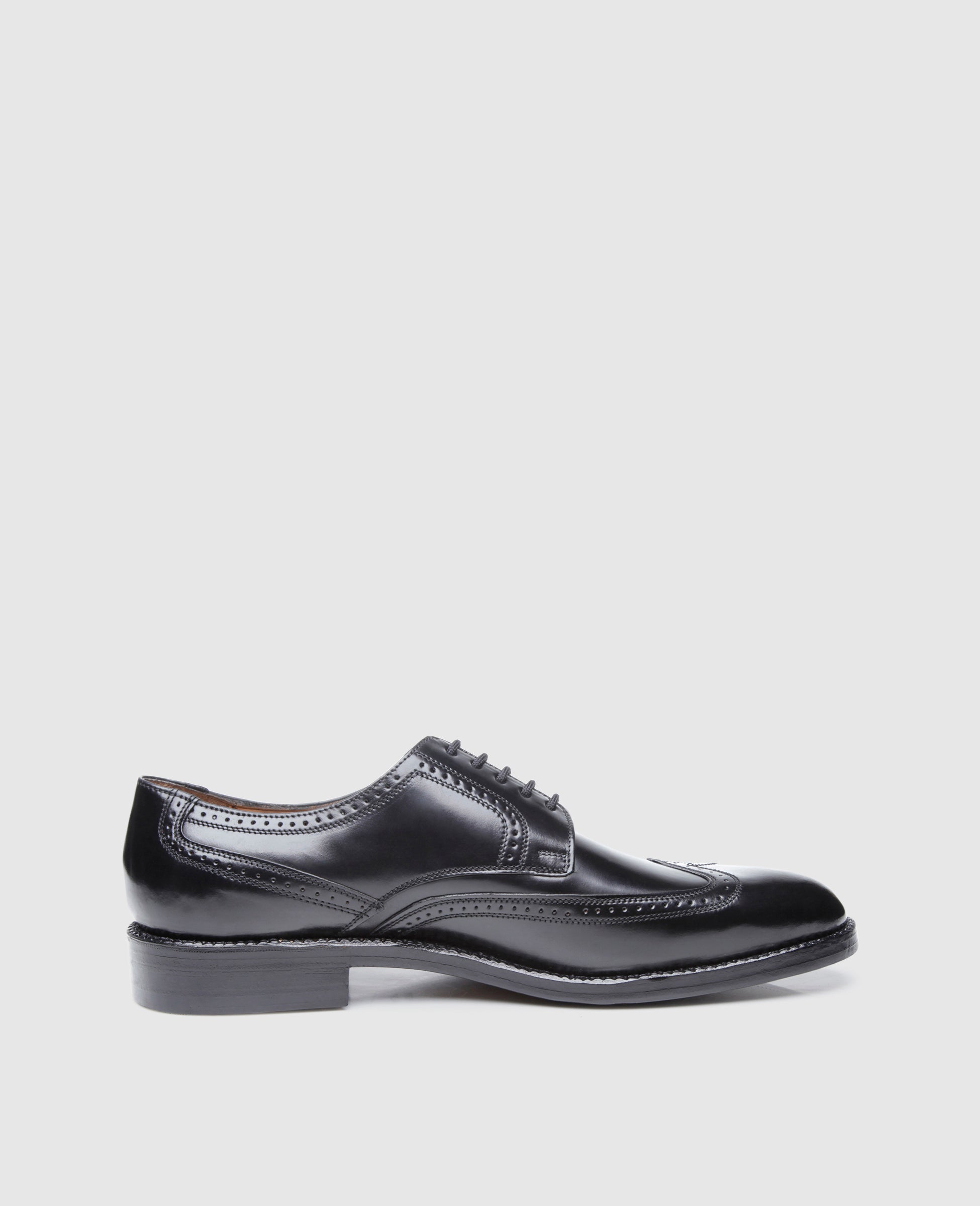 heinrich-dinkelacker-luzern-full-brogue-c-derby-schwarz-cordovan-2 image 4