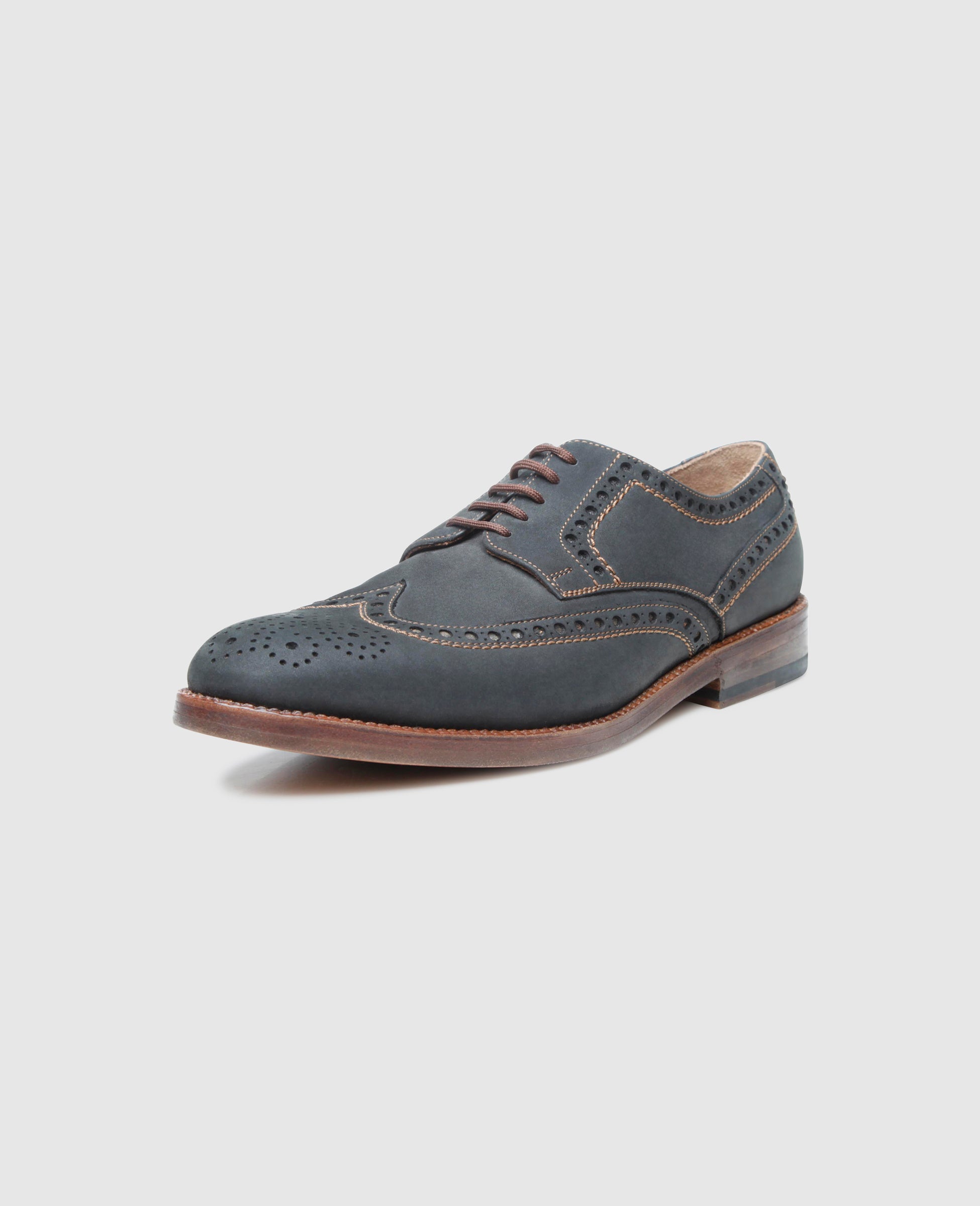 heinrich-dinkelacker-luzern-full-brogue-j-derby-schwarz-nubuk-2 image 2