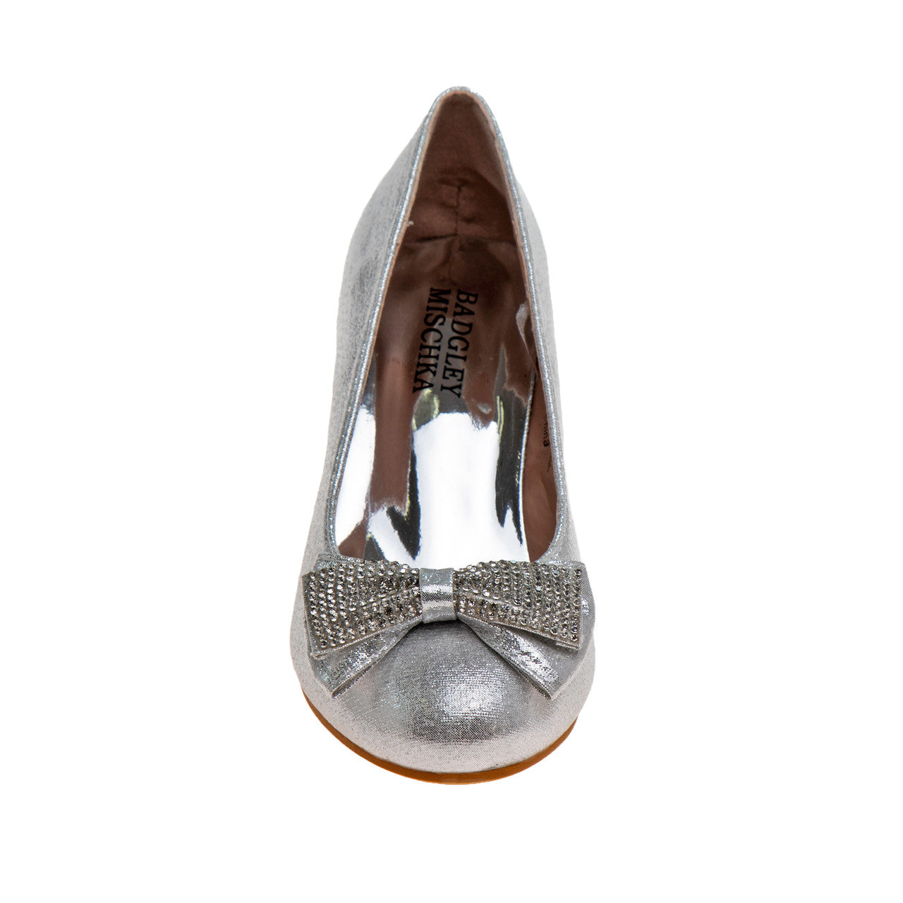 badgley-mischka-girls-bow-festschuhe-schwarz-mit-schleife image 5