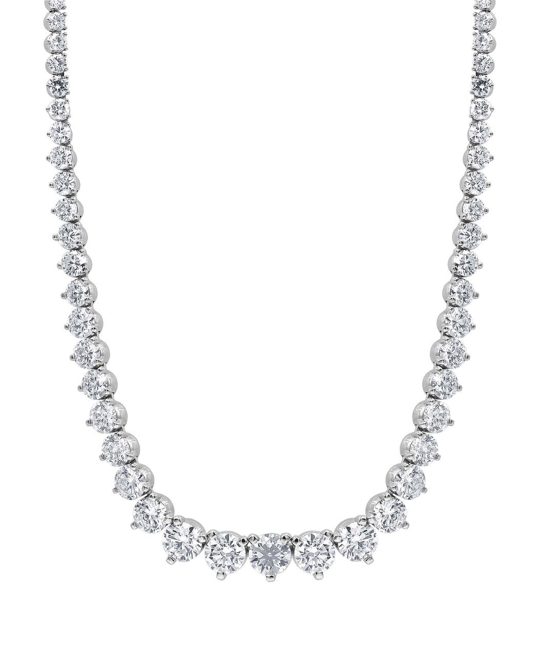 badgley-mischka-jewelry-15cttw-diamant-collier-wei-gold-14k image 1