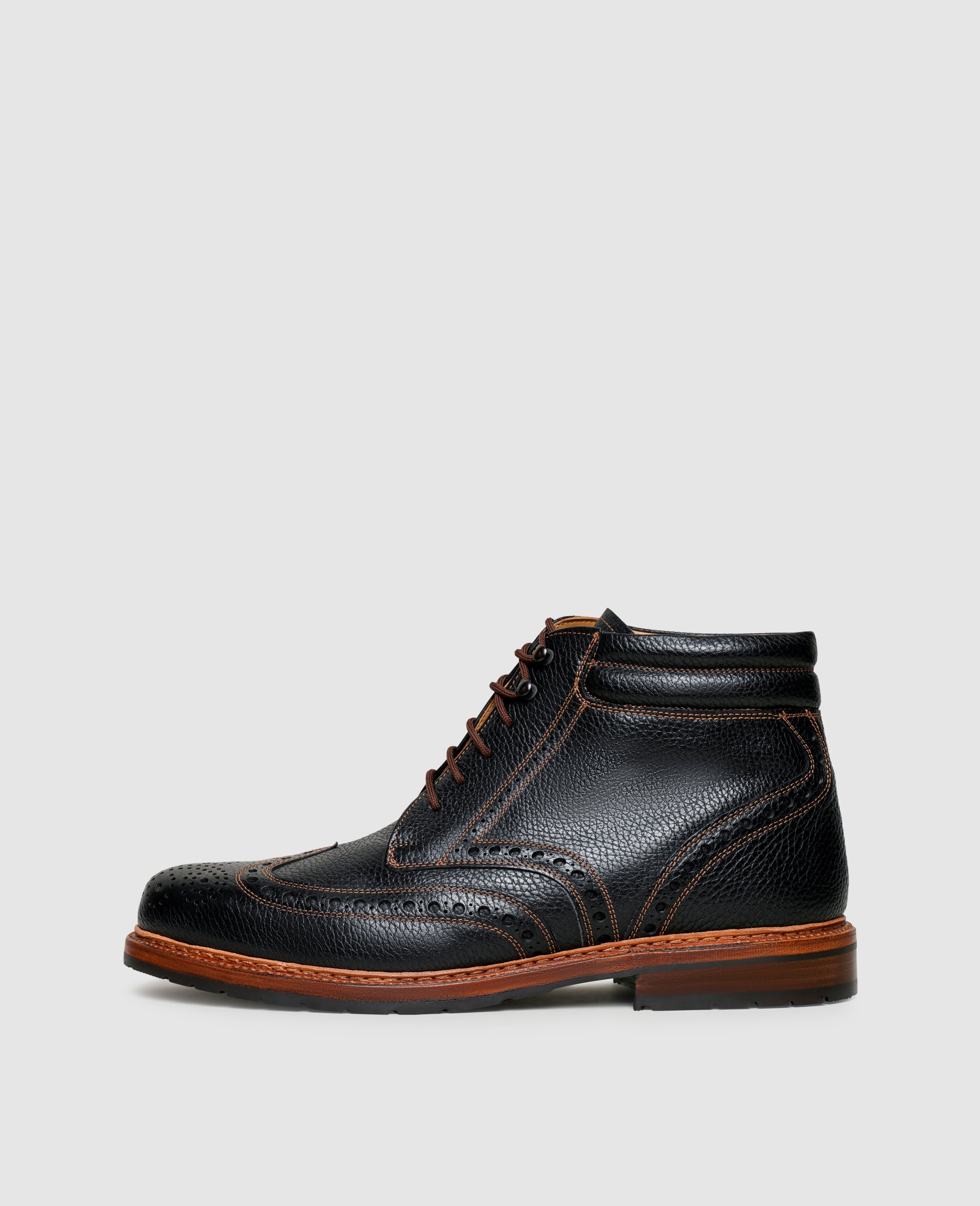 heinrich-dinkelacker-buda-full-brogue-az-derby-boot-schwarz image 1