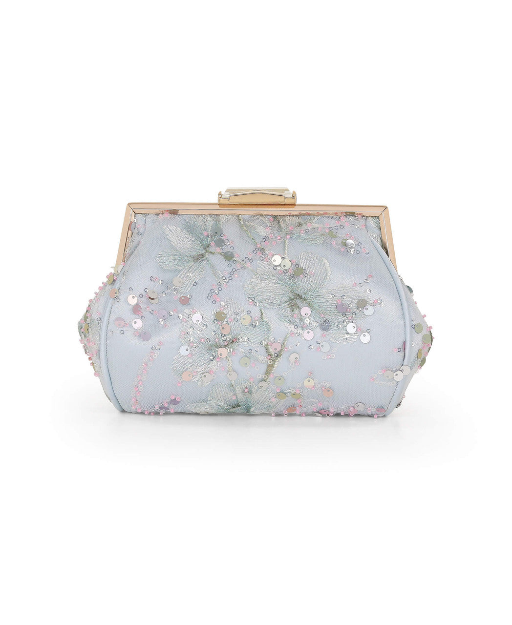 badgley-mischka-iris-pouch-clutch-abendtasche-blau-blumen image 1