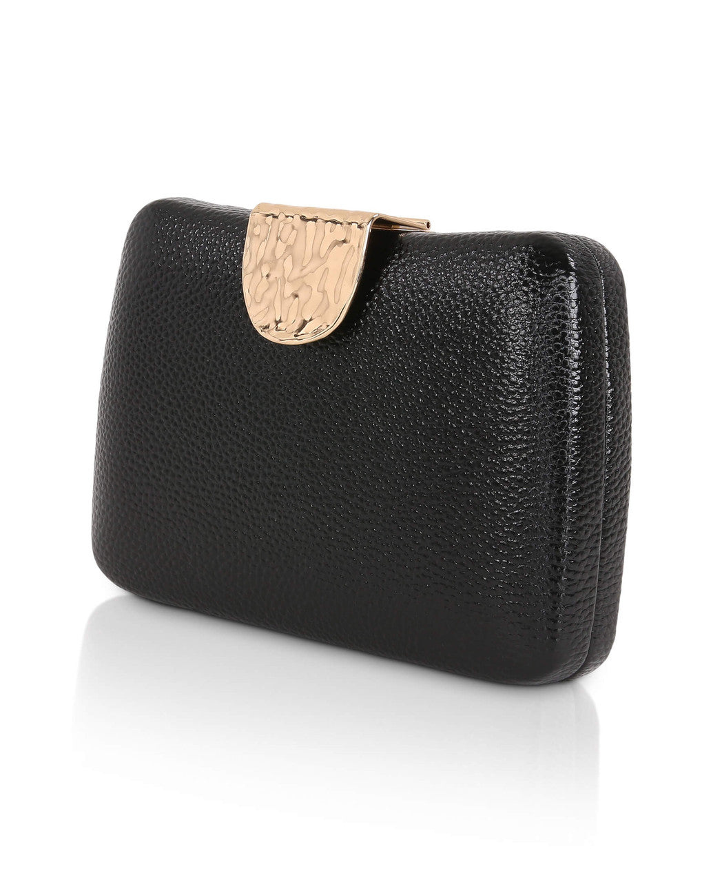 badgley-mischka-tatum-clutch-gold-kunstleder-abendtasche image 2