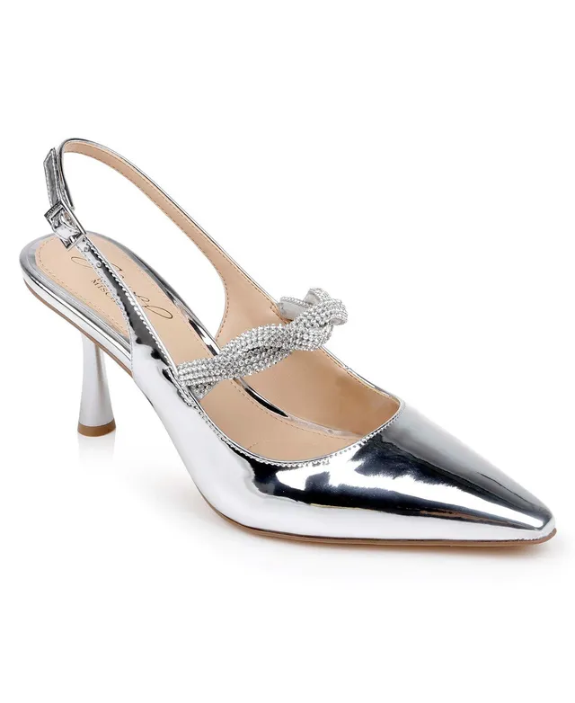 badgley-mischka-tierney-jw5221-slingback-pumps-schwarz image 1