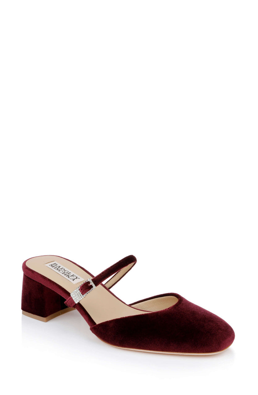 badgley-mischka-valarie-mary-jane-mules-white-crepe-50mm image 7