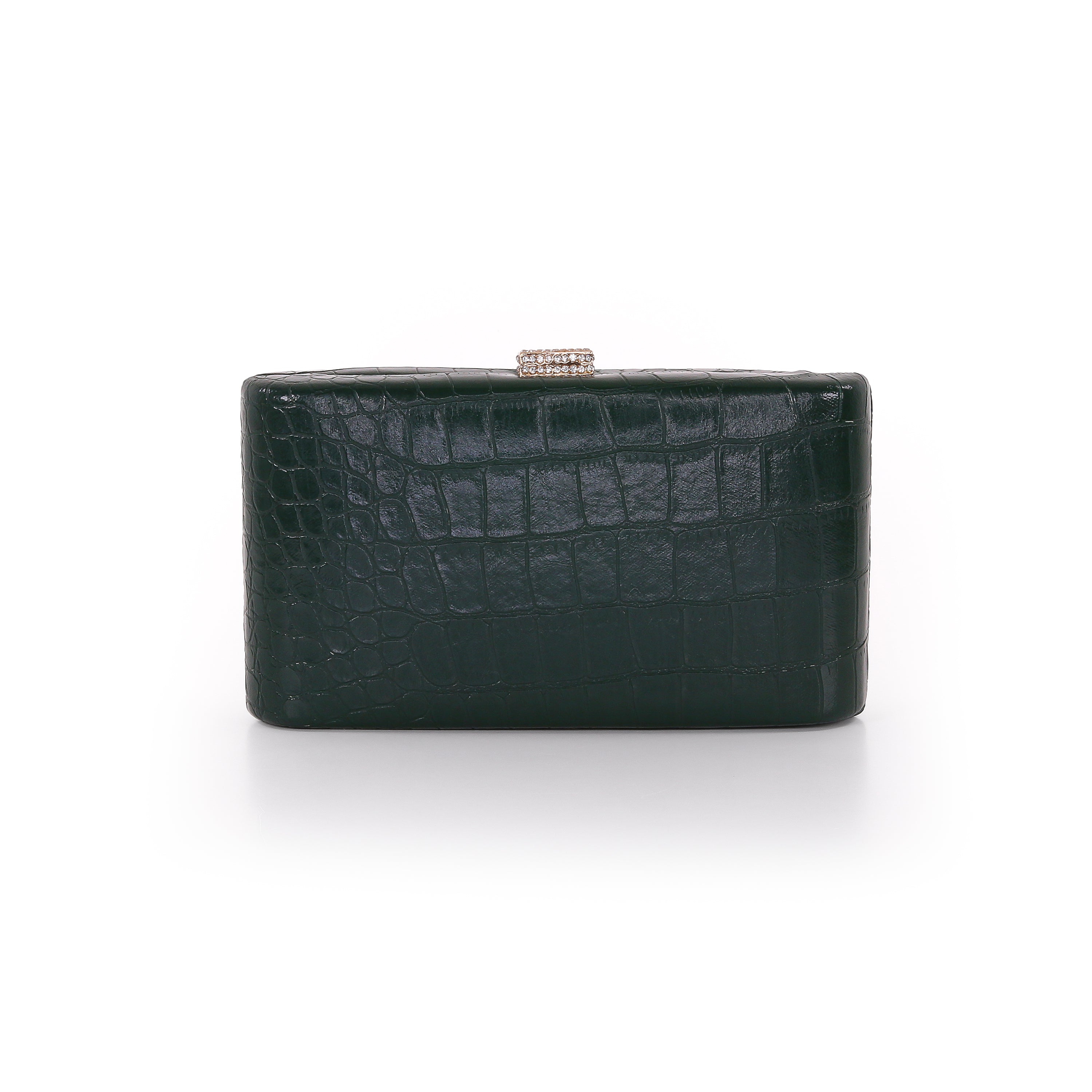 badgley-mischka-cleo-minaudi-re-clutch-smaragd-kroko-leder image 3