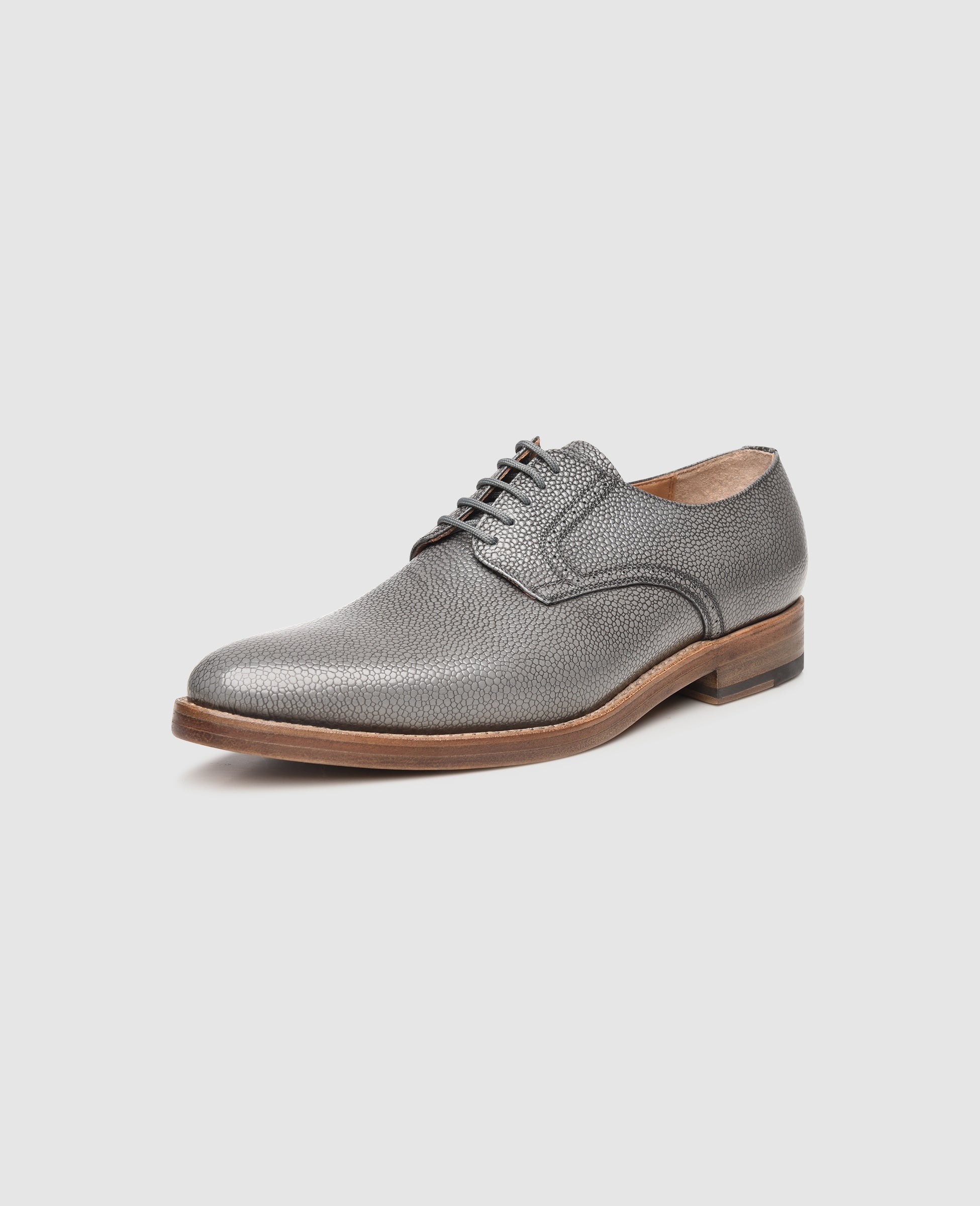heinrich-dinkelacker-milano-plain-ag-derby-grau-art-grain image 2