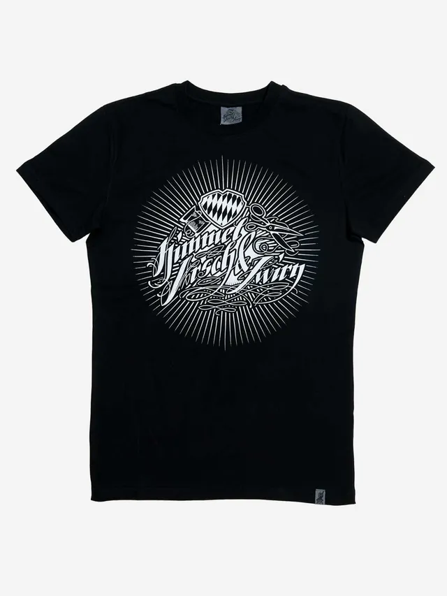 himmel-arsch-zwirn-logo-t-shirt-schwarz-baumwolle image 1