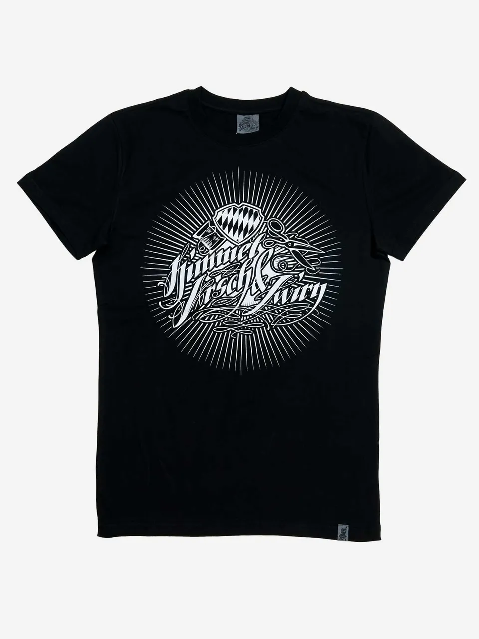 himmel-arsch-zwirn-logo-t-shirt-schwarz-baumwolle image 1