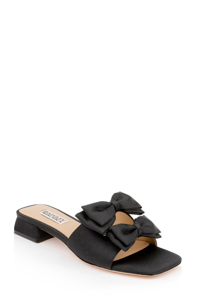 badgley-mischka-giorgia-mules-white-crepe-25-mm-blockabsatz image 7