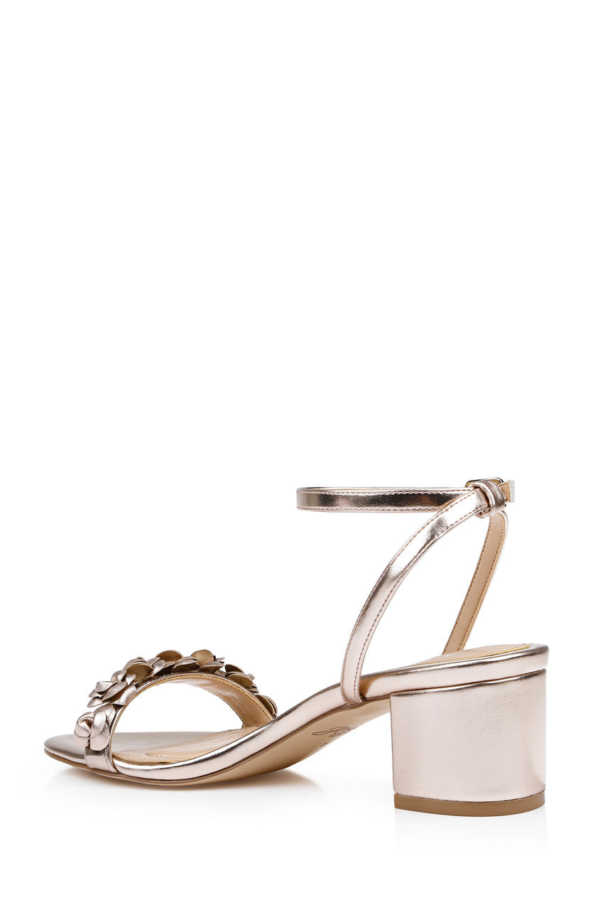 badgley-mischka-sawyer-sandalen-gold-blockabsatz-blume image 3