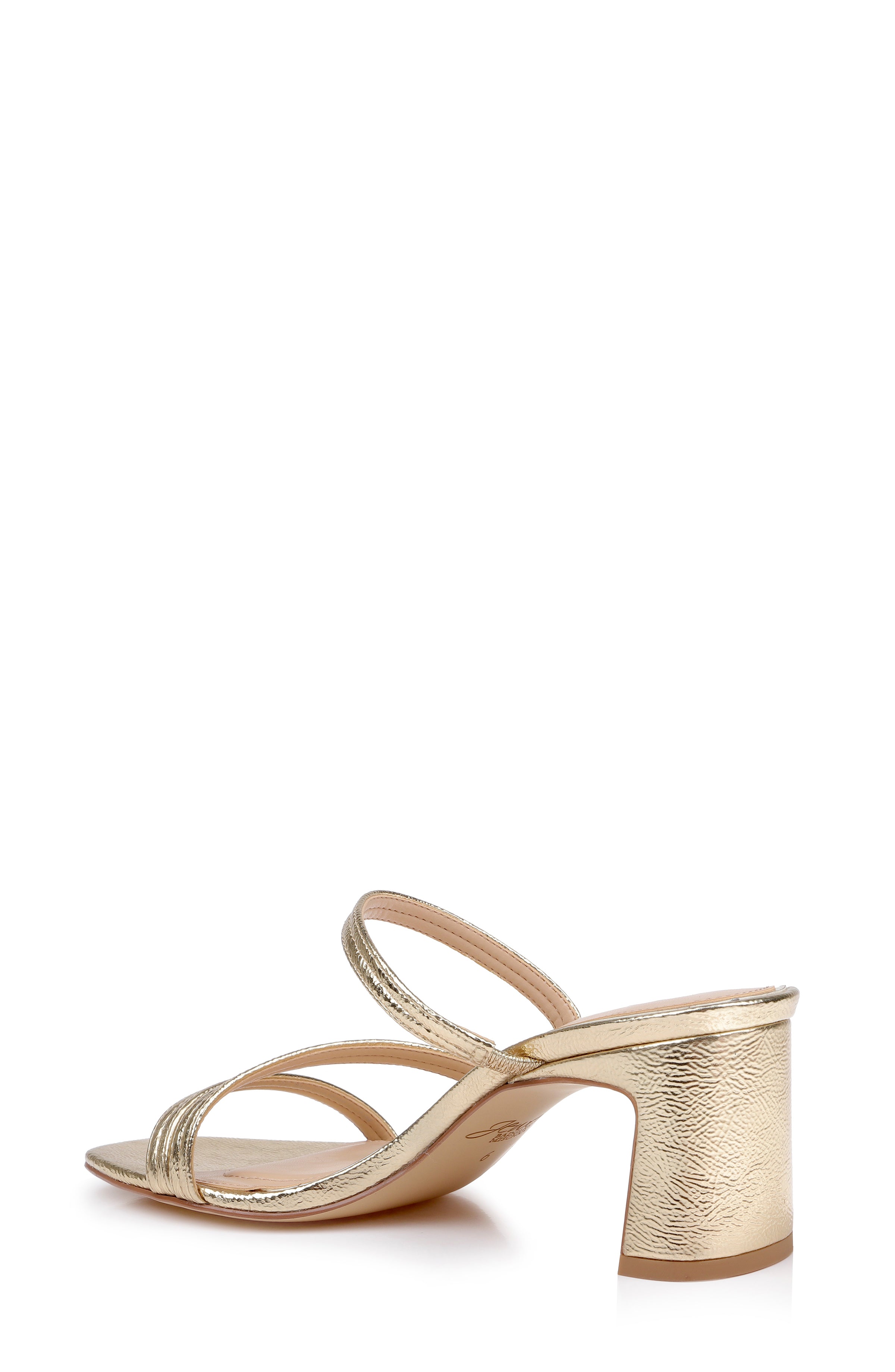 badgley-mischka-zazie-sandale-gold-blockabsatz-gr-38 image 3