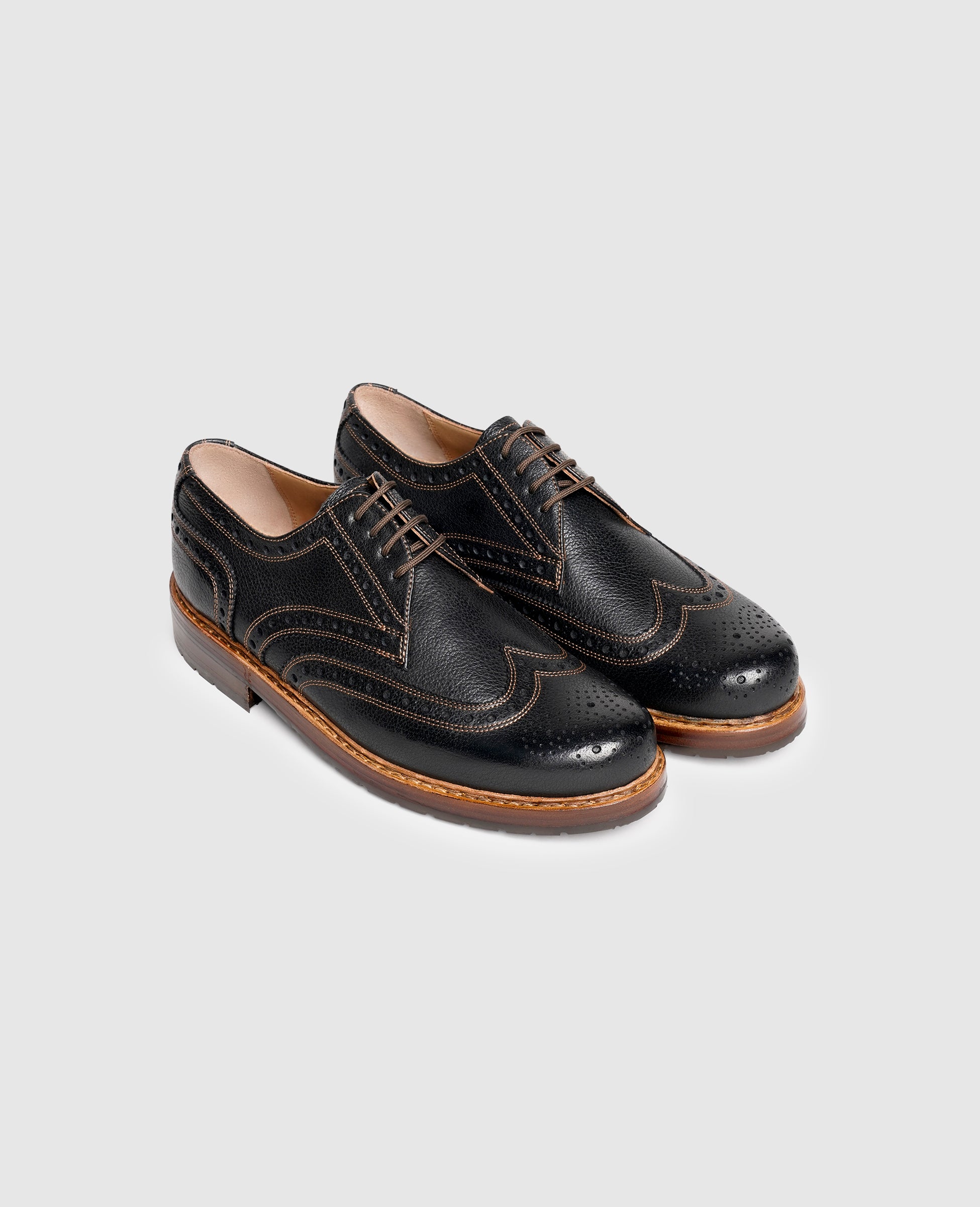 heinrich-dinkelacker-rio-full-brogue-w-herrenschuh-schwarz-wasserb-ffel image 2
