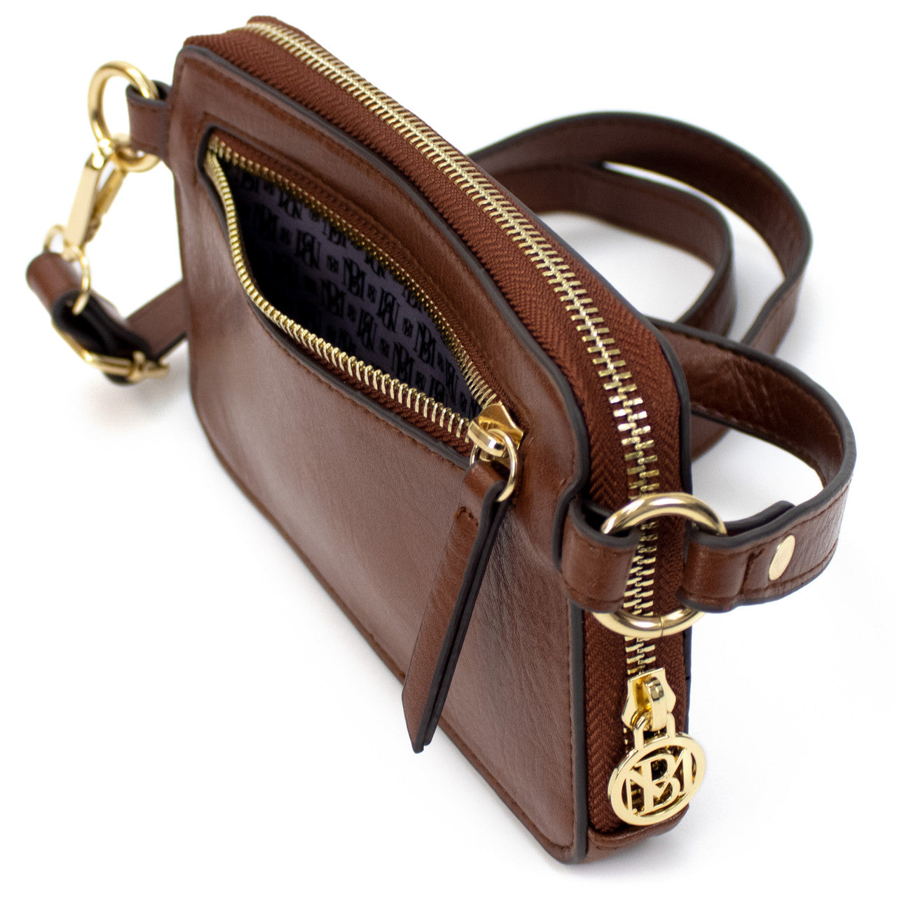 badgley-mischka-madalyn-pouch-g-rteltasche-braun-kunstleder image 2