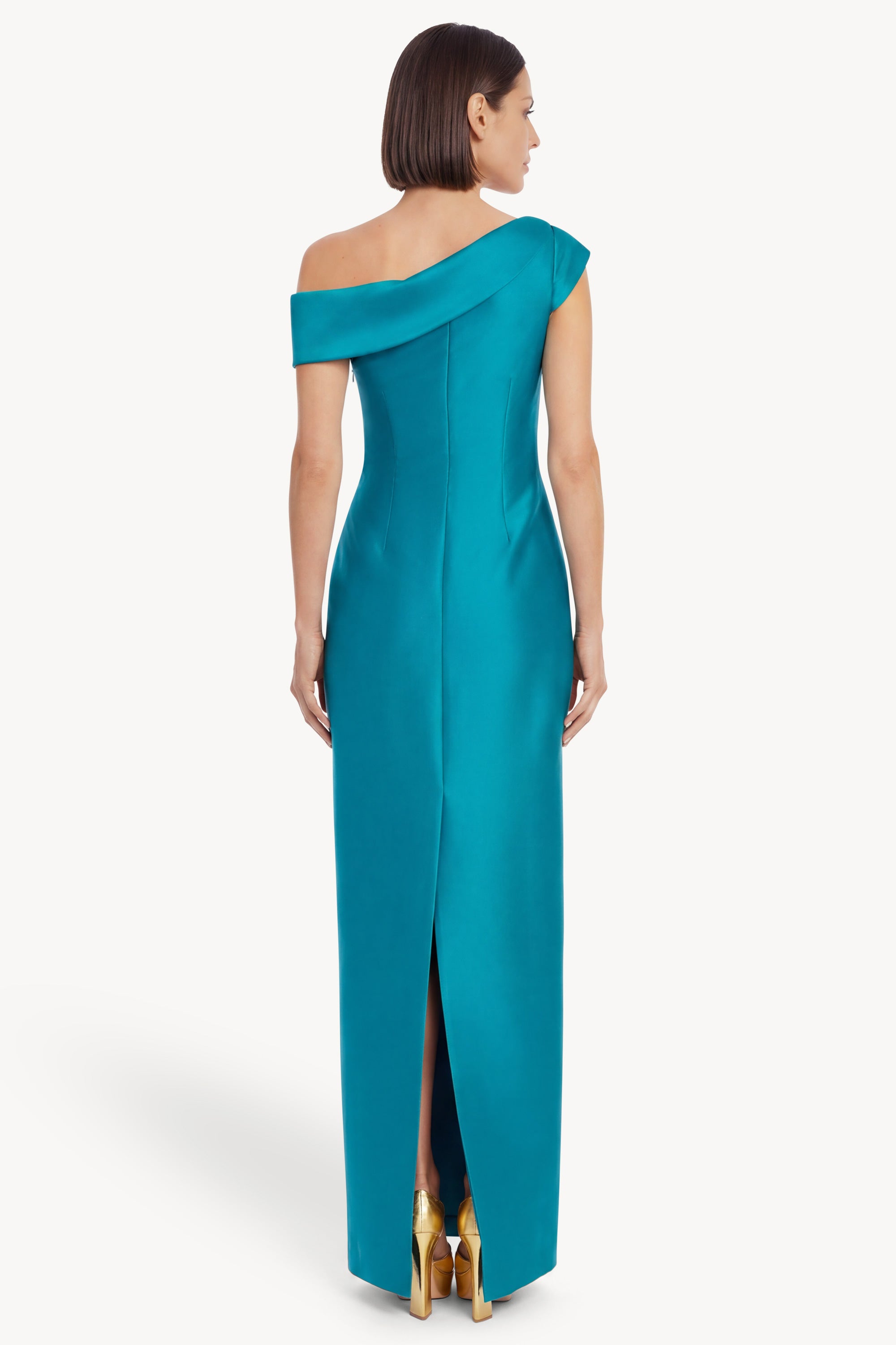 badgley-mischka-eg5174-one-shoulder-abendkleid-teal image 3