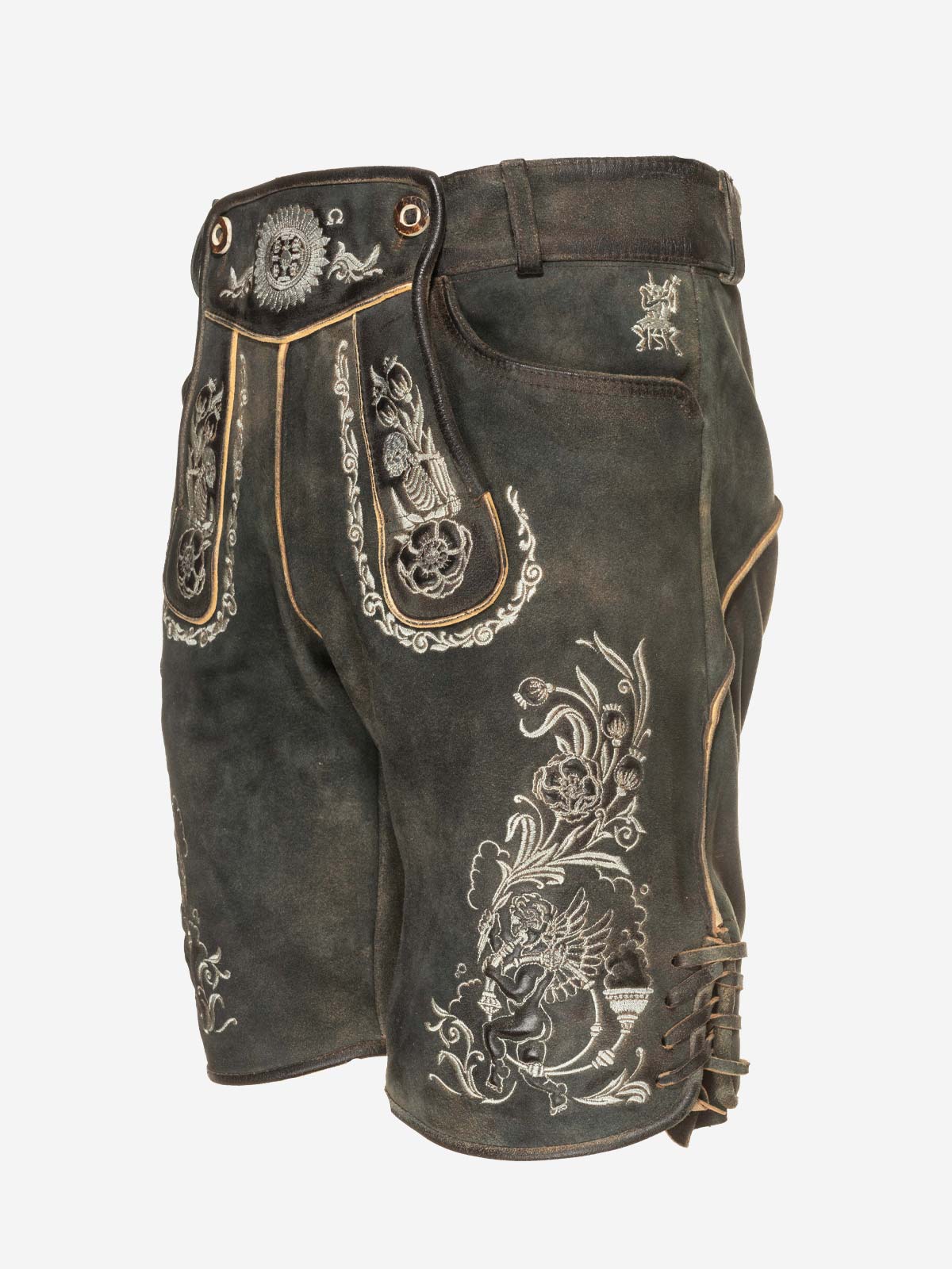himmel-arsch-zwirn-hopium-lederhose-s-misch-wildbock-mit-g-rtel image 2