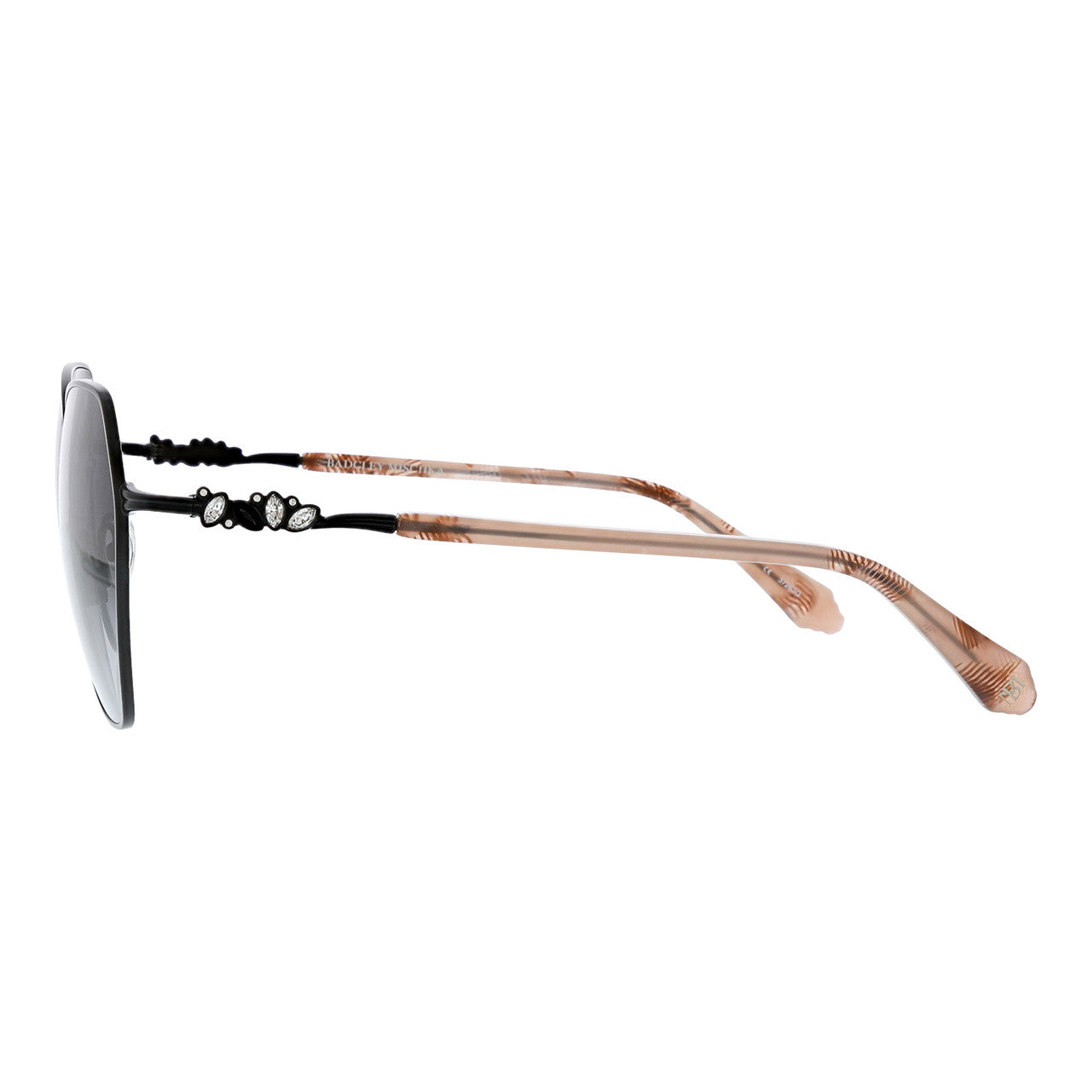 badgley-mischka-voleta-sonnenbrille-schwarz-kristall-acetat image 7
