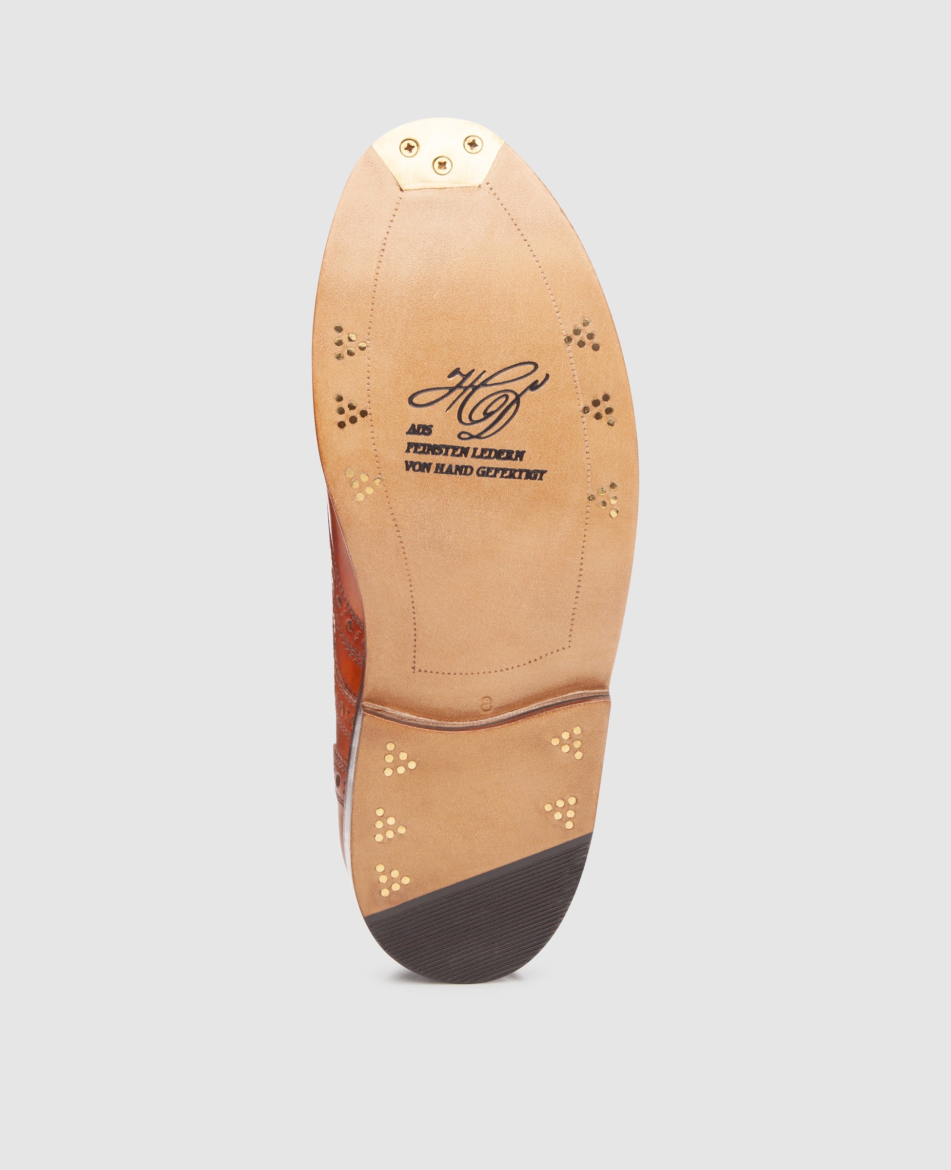 heinrich-dinkelacker-rio-full-brogue-tc-herrenschuh-cognac-glattleder image 6