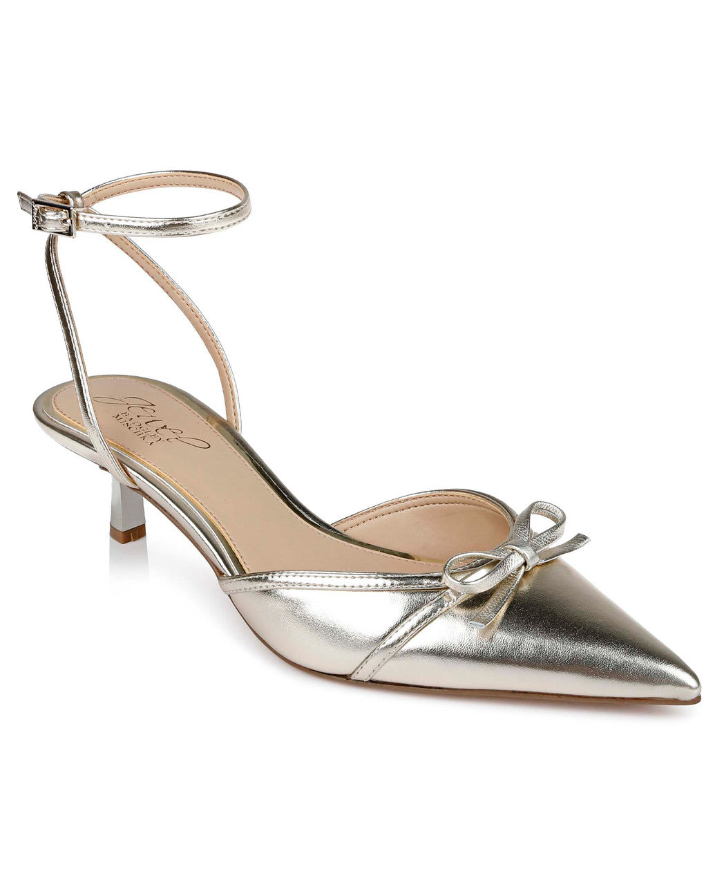 badgley-mischka-talasia-jw5205-pumps-silber-kittenabsatz image 1