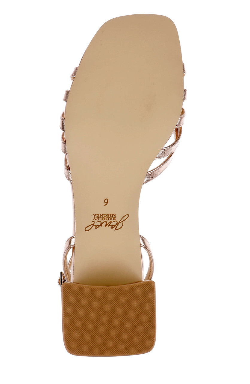 badgley-mischka-pasco-sandalen-leder-wei-blockabsatz-40mm image 6