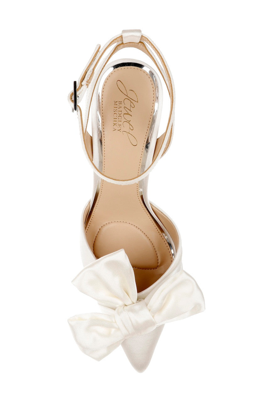 badgley-mischka-francine-pumps-ivory-satin-stiletto-85mm image 5