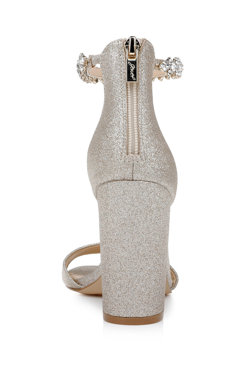 badgley-mischka-louise-peep-toe-pumps-schwarz-blockabsatz-90mm image 7