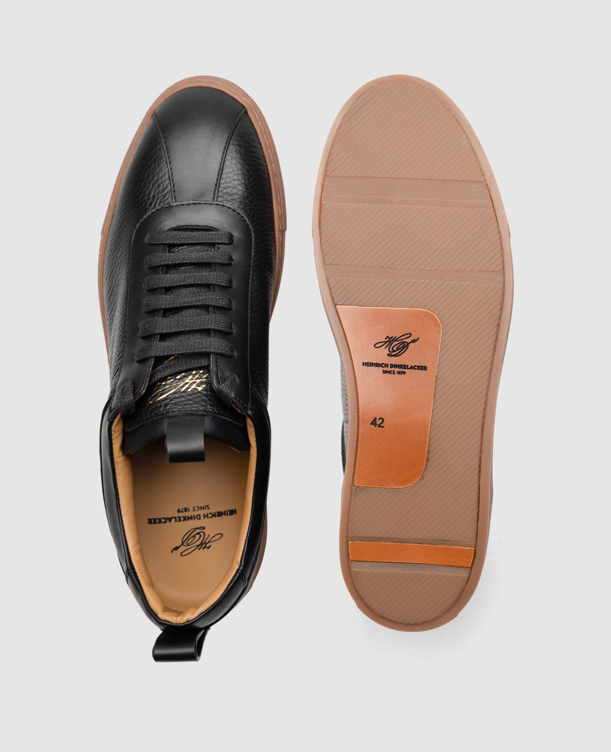 heinrich-dinkelacker-turin-sneaker-t-sneaker-schwarz-kalbsleder-2 image 5