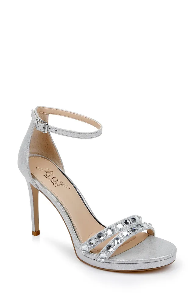 badgley-mischka-hustle-jw5025-sandalen-silber-strass-90mm image 1