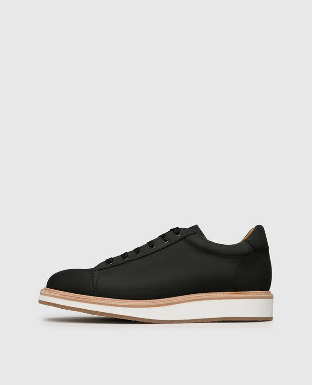heinrich-dinkelacker-london-sneaker-j-sneaker-schwarz-nubuk image 1