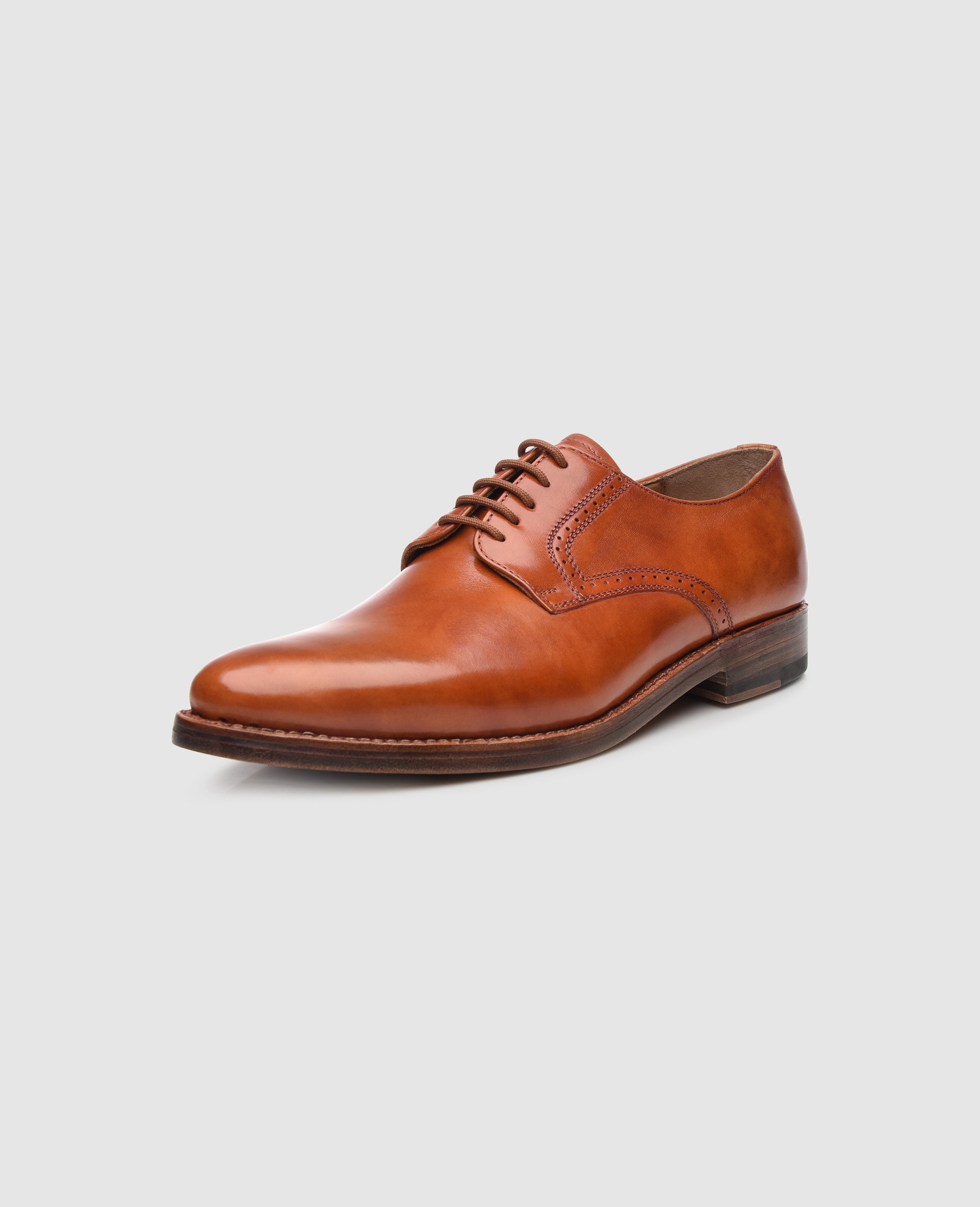 heinrich-dinkelacker-milano-plain-tc-herrenschuh-cognac-business image 2