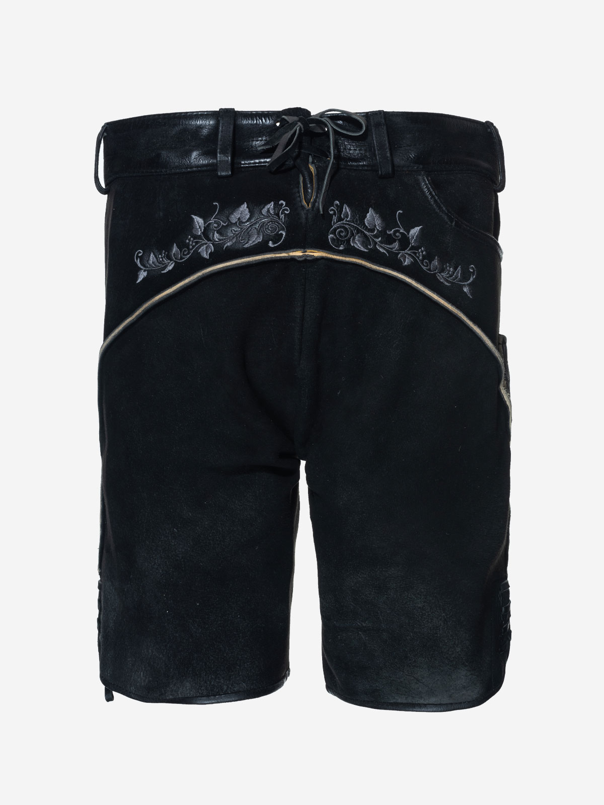 himmel-arsch-zwirn-boandl-zwanziger-lederhose-wildbock-mit-g-rtel-3 image 4