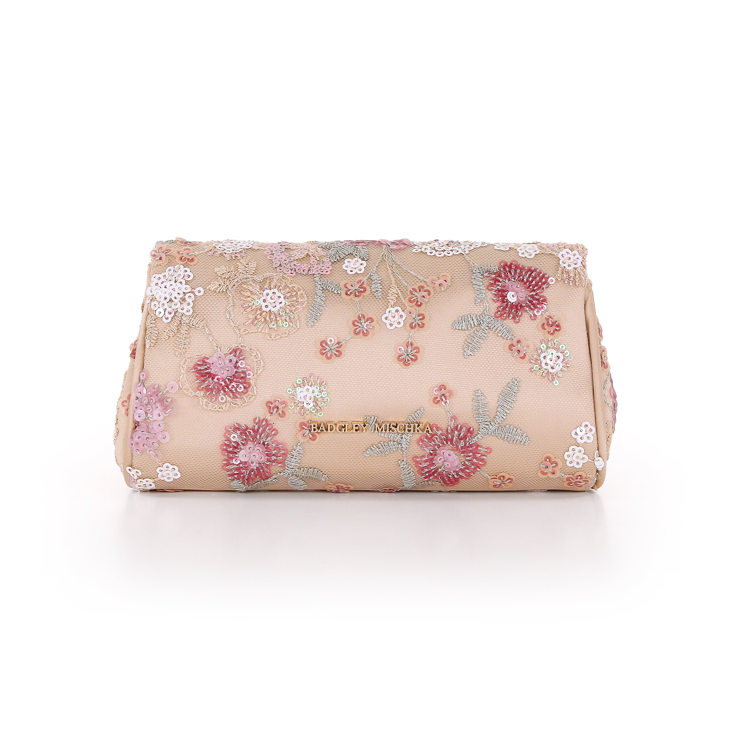 badgley-mischka-ophelia-clutch-champagner-pailletten-perle image 3