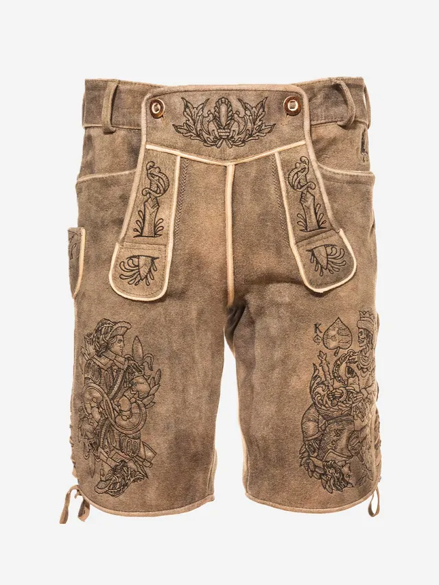 himmel-arsch-zwirn-k-nigsm-rder-lederhose-wildbock-mit-g-rtel-2 image 1