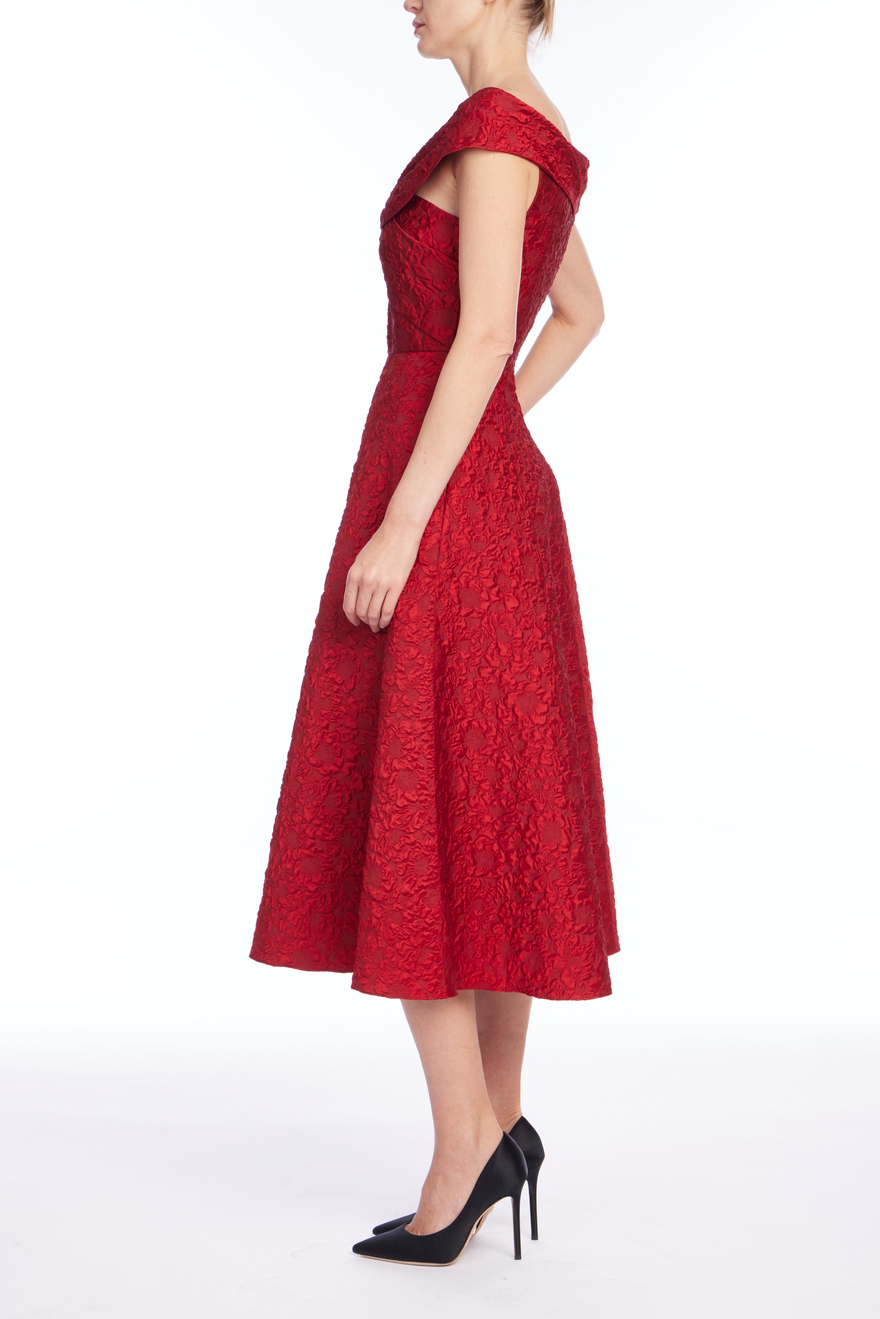badgley-mischka-sc4650-cocktailkleid-jacquard-navy image 5