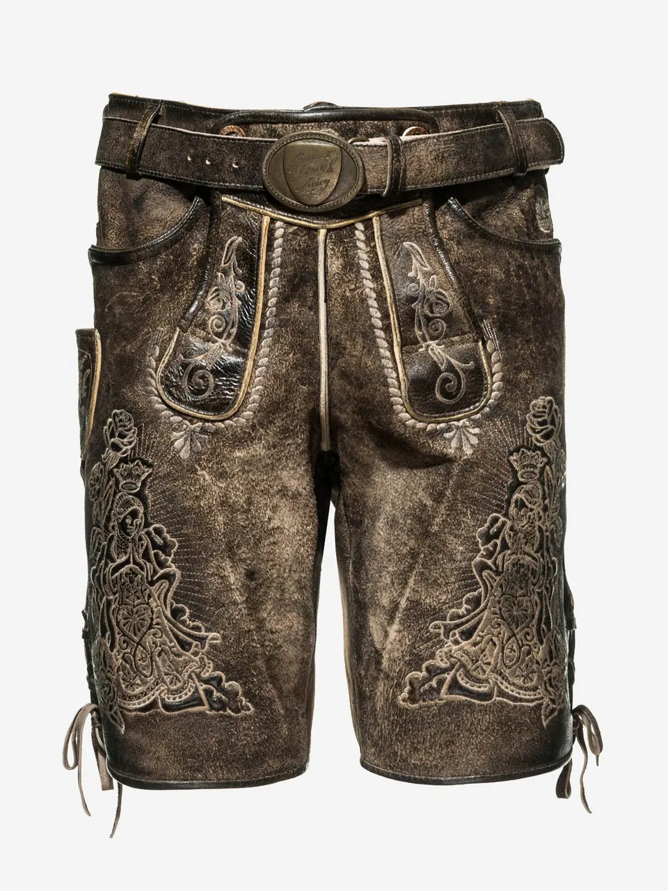 himmel-arsch-zwirn-schwarze-madonna-lederhose-wildbock-schwarz image 1
