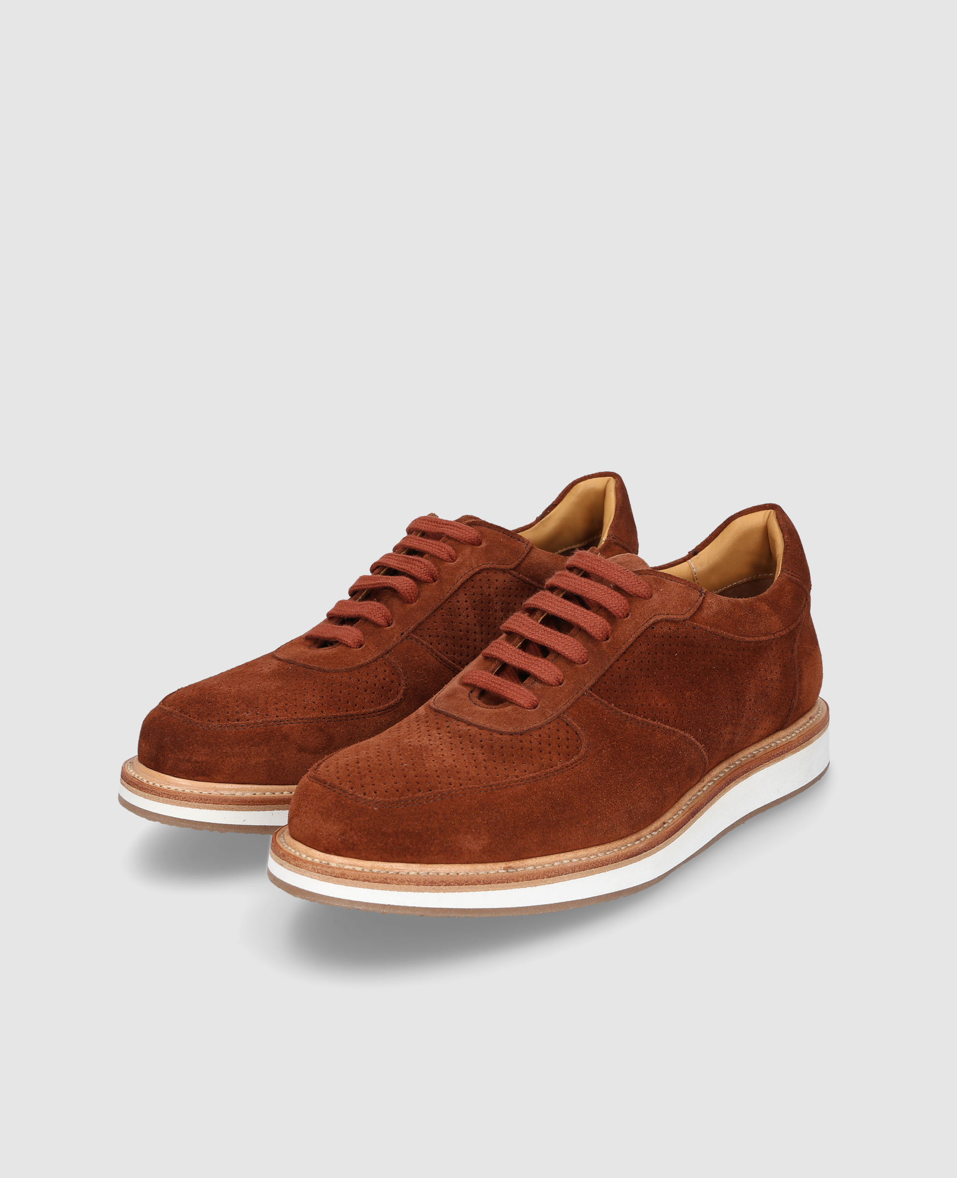 heinrich-dinkelacker-london-sneaker-v-sneaker-braun-velours image 2