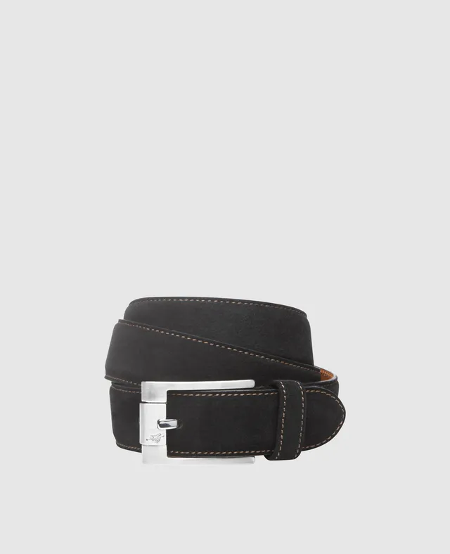heinrich-dinkelacker-bence-plain-v-lederg-rtel-schwarz image 1