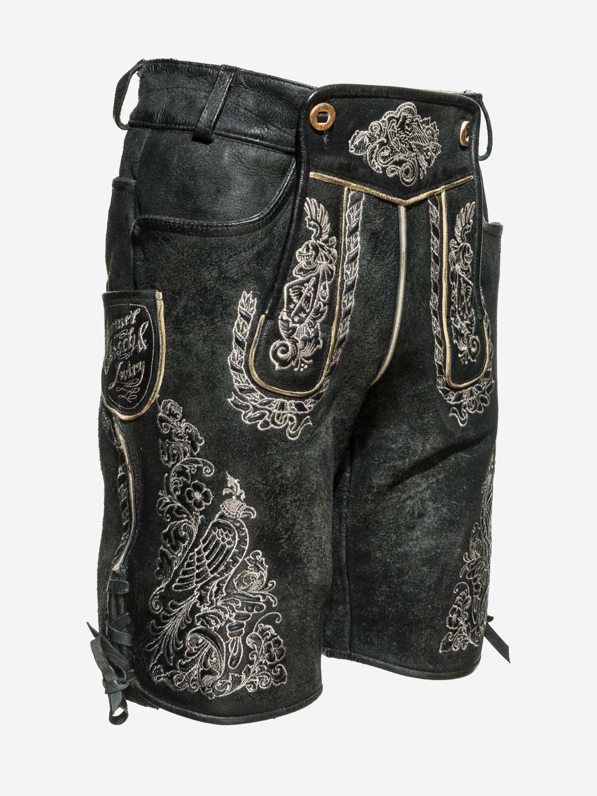 himmel-arsch-zwirn-falkner-lederhose-wildbock-mit-g-rtel image 3