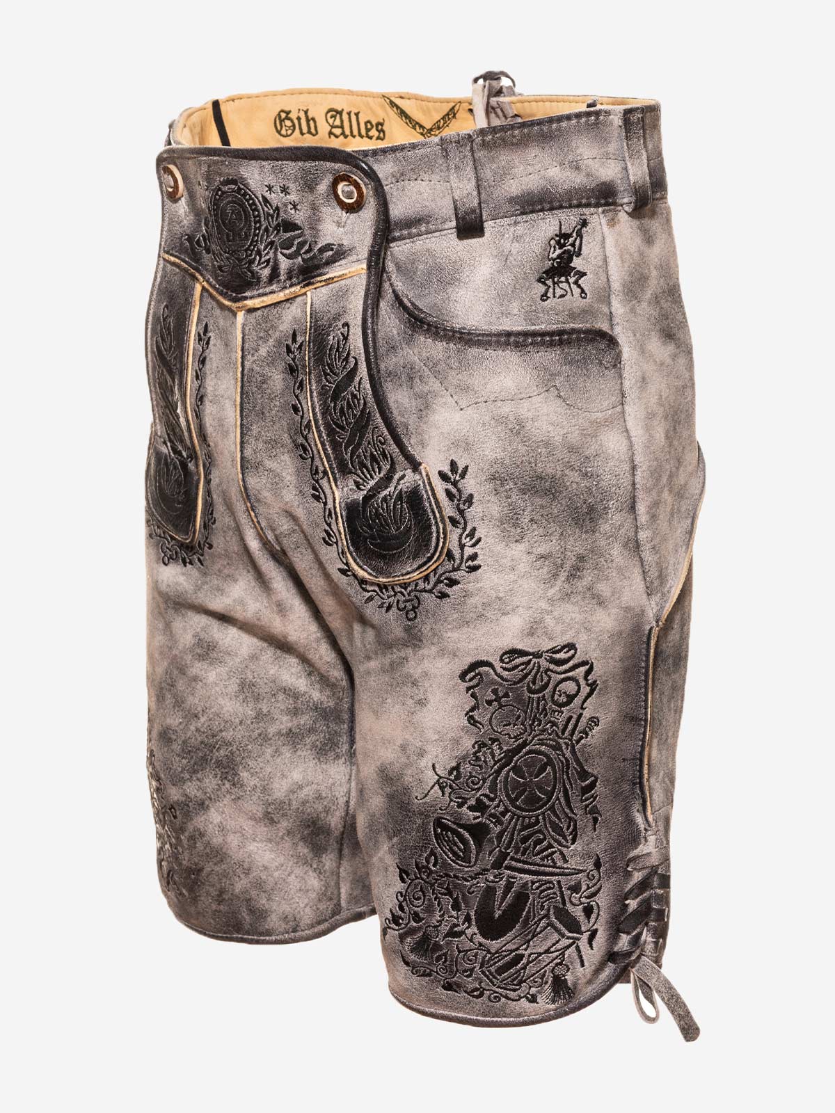 himmel-arsch-zwirn-alpha-omega-lederhose-wildbock-mit-g-rtel-2 image 4